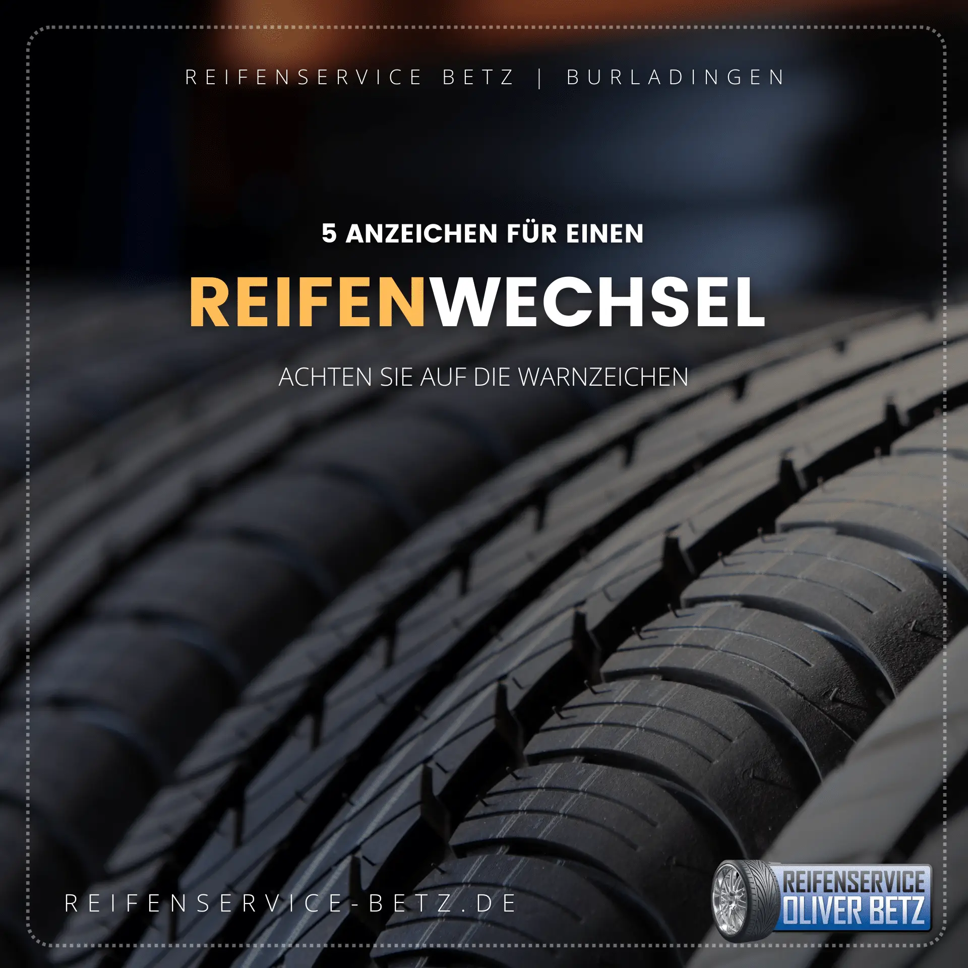 Reifencheck - 5 Anzeichen