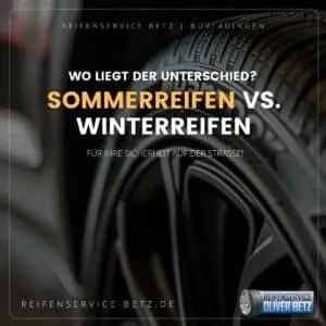 Sommerreifen vs Winterreifen