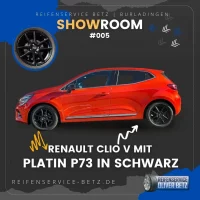 Startseite 8 005 Betz Showroom 005 Clio V mit Platin P73 in schwarz