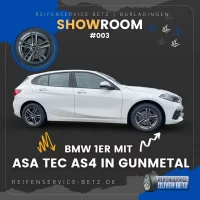 Startseite 5 BMW 1er mit ASA Tec AS4 in Gunmetal poszing