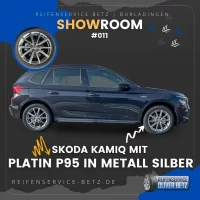 Startseite 14 Betz Showroom Skoda Kamiq mit Platin P95 in Metall Silber